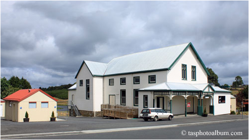 Atheneum Hall in Waratah in North West Tasmania
